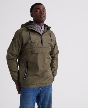 Superdry Surplus Goods Pop Over Hood Férfi Kabát Szürke | WECYR7609